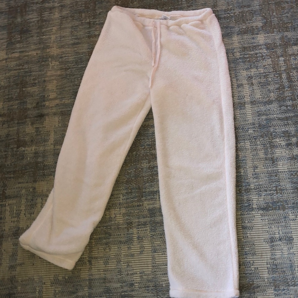 Fuzzy pants